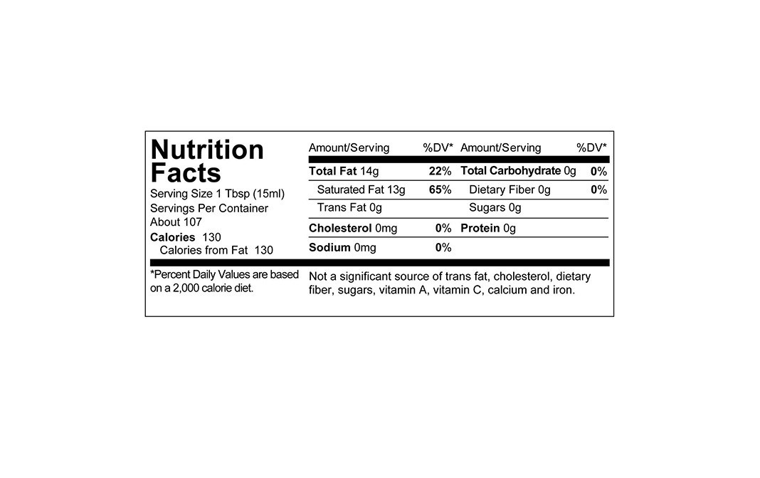 Viva Naturals Organic Extra-Virgin Coconut Oil    Plastic Jar  1.6 litre